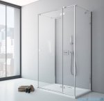 Radaway Fuenta New Kdj+S kabina 80x80x80cm prawa szkło przejrzyste + brodzik Doros C + syfon