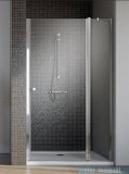 Radaway Eos II DWJ Drzwi prysznicowe 80x195 prawe szkło przejrzyste + brodzik Delos C + syfon 3799440-01R/SDC0808-01