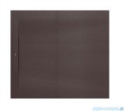 Roca Pyros 90x90cm brodzik kwadratowy kompozytowy STONEX cafe AP90138438403660