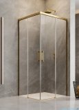 Radaway Idea Gold Kdd kabina 70x75cm złoty połysk/szkło przejrzyste 387065-09-01L/387066-09-01R