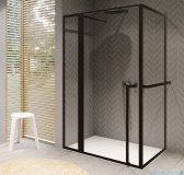 Riho Lucid GD203 kabina prysznicowa z wieszakiem 110x80cm czarna G005016121
