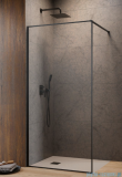 Radaway Modo F II Brushed GunMetal kabina Walk-in 75x2010cm Szczotkowany Grafit szkło przejrzyste 10409075-92-01