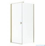 Radaway Nes Kdj I Gold kabina 100x80cm lewa złoty połysk 10022100-09-01L/10039080-01-01
