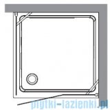 Kerasan Kabina kwadratowa lewa, szkło dekoracyjne piaskowane profile złote 100x100 Retro 9150P1