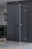 New Trendy Eventa kabina prysznicowa przyścienna z drzwiami bocznymi 90x90x200 cm przejrzyste prawa EXK-4604