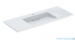 Geberit One CleanDrain Umywalka prostokątna z otworem na baterię 119x48cm KeraTect 505.017.00.1