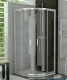 SanSwiss Top-Line TOPR Kabina prysznicowa półokrągła 90-120cm profil biały TOPR55SM20407