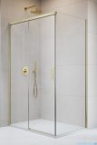 Radaway Idea 8 Kdj Brushed Gold kabina 100x90cm lewa szczotkowane złoto 10340520-99-01L/10350453-01-01/10360090-01-01R