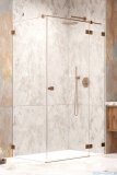 Radaway Essenza Pro Brushed Copper Kdj kabina 100x90cm prawa szczotkowana miedź 10097100-93-01R/10098090-01-01