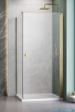 Radaway Nes Kdj I Brushed Gold kabina 80x90cm prawa szczotkowane złoto 10022080-99-01R/10039090-01-01