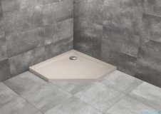 Radaway Doros PT Stone brodzik pięciokątny 80x80 kaszmirowy SDRPT8080-01-84S