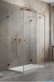 Radaway Essenza Pro Brushed Copper Kdj+S kabina 70x120x70cm prawa szczotkowana miedź 10097312-93-01R/10098070-01-01/10098070-01-01