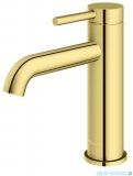 Kohlman Axel Gold bateria umywalkowa 18 cm złoty połysk QB105AGD