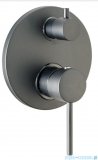 Emmevi Piper bateria podtynkowa 3 drożna czarny mat 45029NO