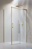 Radaway Idea Kdj Brushed Gold kabina 140x80cm prawa szczotkowane złoto 387044-99-01R/387051-99-01L
