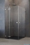 Radaway Essenza Pro Brushed Nickel Kdd kabina 80x100cm szczotkowany nikiel 10096080-91-01L/10096100-91-01R