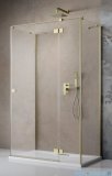 Radaway Essenza Brushed Gold Kdj+S kabina 100x120x100cm prawa szczotkowane złoto 1384052-01-01/1385024-99-01R/1384052-01-01