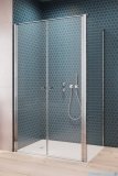 Radaway Eos DWD+S kabina prysznicowa 90x80 przejrzyste 13799491-01/13799450-01
