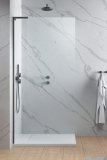 Radaway Modo SL II Brushed GunMetal kabina Walk-in 65x200 lewa szczotkowany grafit 10319065-92-01L