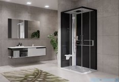 Novellini Glax 2 2.0 kabina z hydromasażem hydro plus 90x70 lewa biała G22A9079SM1L-1UH