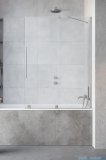 Radaway Furo Brushed Nickel PND II parawan nawannowy 160cm prawy szczotkowany nikiel 10109838-91-01R/10112794-01-01