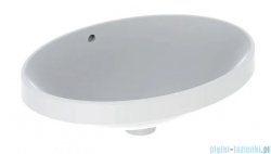 Geberit VariForm Umywalka owalna wpuszczana w blat 55x40cm KeraTect 500.716.00.2