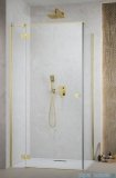 Radaway Essenza 8 Gold Kdj kabina 80x80cm lewa złoty połysk/szkło przejrzyste 10480512-01-01L/10470237-09-01L/10113080-01-01