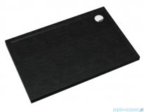 Schedpol Schedline Sharper Black Stone brodzik prostokątny 80x120x4,5cm 3S.S1P-80120/C/ST