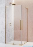 Radaway Furo SL Gold KDD kabina 90x110cm złoty połysk/szkło przejrzyste 10305090-09-01L/10305110-09-01R