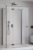 Radaway Essenza Brushed GunMetal Kdj+S kabina 75x100x75cm lewa szczotkowany grafit 1384049-01-01/1385022-92-01L/1384049-01-01