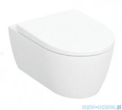 Geberit iCon Zestaw miski wiszącej Rimfree Keratect z deską wolnoopadającą 501.664.00.8