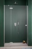 Radaway Essenza 8 Brushed Nickel Dwj drzwi wnękowe 90cm lewe szczotkowany nikiel/szkło przejrzyste 10480612-01-01L/10460237-91-01L