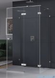 New Trendy Eventa kabina prysznicowa przyścienna 100x100x200 cm przejrzyste Prawa EXK-4588