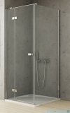 New Trendy Reflexa 80x80x200 cm kabina kwadratowa lewa przejrzyste EXK-1236/EXK-0005