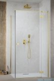 Radaway Essenza Kdj Gold kabina 110x80cm prawa szkło przejrzyste 1385041-09-01R/1384051-01-01