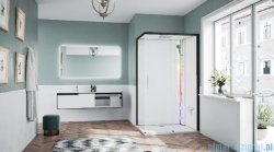 Novellini Glax 1 2.0 kabina z sauną parową 120x80 prawa czarna G212P129DT5-1HH