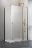 Radaway Nes Kdj II Brushed Gold kabina 120x100cm prawa szczotkowane złoto 10032120-99-01R/10039100-01-01 