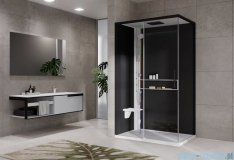 Novellini Glax 2 2.0 kabina masażowo-parowa 120x80 lewa biała G222P120ST5-1UH