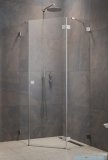 Radaway Essenza Ptj Brushed Nickel kabina pięciokątna 100x100cm prawa szczotkowany nikiel 1385010-91-01R/1385051-01-01