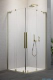 Radaway Furo SL Brushed Gold KDD kabina 80x90cm szczotkowane złoto 10305080-99-01L/10305090-99-01R