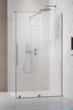 Radaway Furo Kdj Brushed Nickel kabina 90x110cm prawa szczotkowany nikiel 10104472-91-01R/10110430-01-01/10113110-01-01