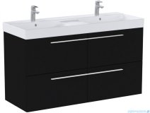 Roca Ella szafka 118x44x63 CZARNY  MAT A857772532