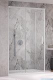 Radaway Idea White Kdj kabina 140x100cm lewa szkło przejrzyste 387044-04-01L/387052-04-01R