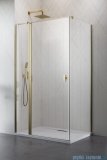Radaway Nes Kdj II Brushed Gold kabina 120x75cm lewa szczotkowane złoto 10032120-99-01L/10039075-01-01