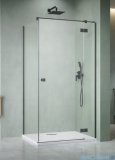 Radaway Essenza Kdj Brushed GunMetal kabina 90x80cm prawa szczotkowany grafit 1385044-92-01R/1384051-01-01