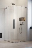 Radaway Furo SL Brushed Nickel KDD kabina 120x90cm szczotkowany nikiel 10305120-91-01L/10305090-91-01R