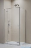 Radaway Essenza Kdj Brushed Nickel kabina 100x70cm lewa szczotkowany nikiel 1385040-91-01L/1384048-01-01