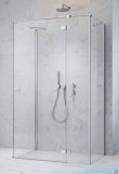 Radaway Fuenta Kdj+S kabina 80x100x80cm prawa chrom połysk szkło przejrzyste 1384051-01-01/1384022-01-01R/1384051-01-01