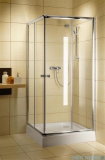 Radaway Classic C Kabina prysznicowa kwadratowa z drzwiami przesuwnymi 80x80 szkło fabric 30060-01-06