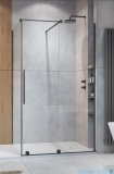 Radaway Furo Kdj Brushed GunMetal kabina 110x75cm prawa szczotkowany grafit 10104572-92-01R/10110530-01-01/10113075-01-01